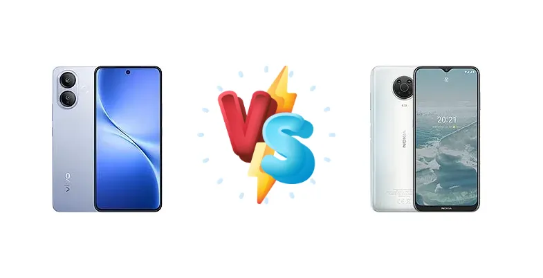 vivo V60 Lite 4G vs Nokia G20