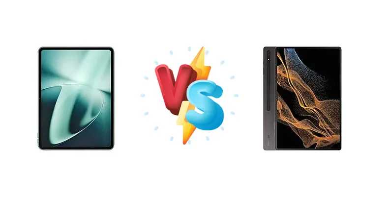 OnePlus Pad vs Samsung Galaxy Tab S8 Ultra