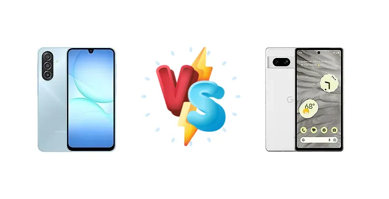 Samsung Galaxy A17 4G vs Google Pixel 7a