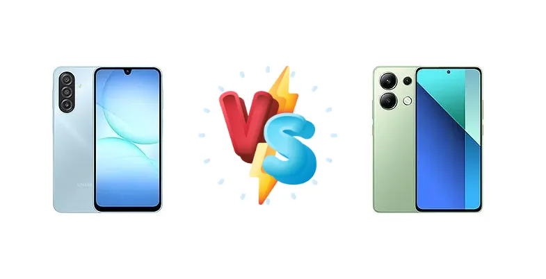 Samsung Galaxy A17 4G vs Xiaomi Redmi Note 13 4G