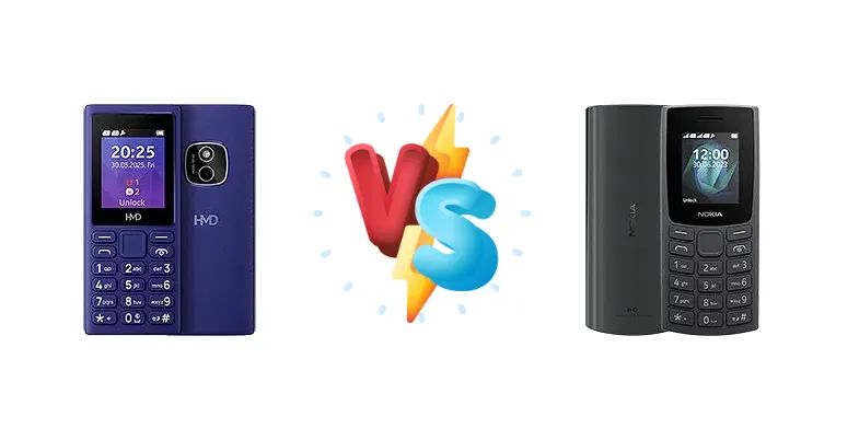 HMD 102 4G vs Nokia 105 4G 2nd Edition