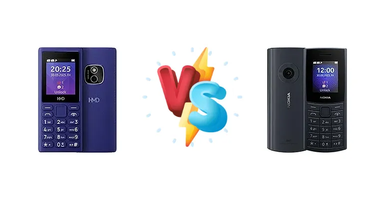HMD 102 4G vs Nokia 110 4G 2nd Edition