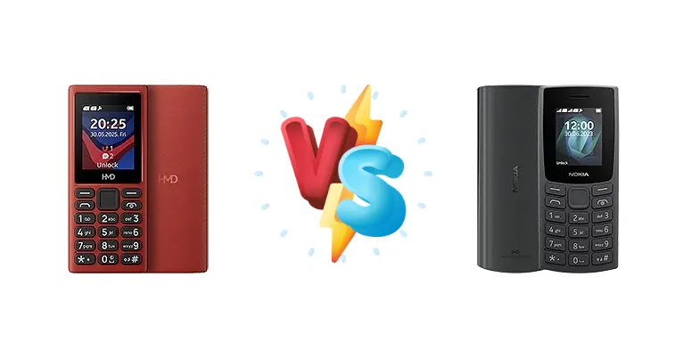 HMD 101 4G vs Nokia 105 4G 2nd Edition
