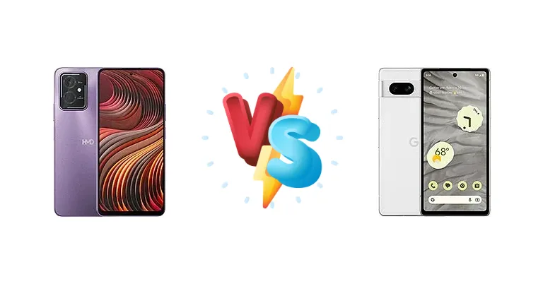 HMD Vibe vs Google Pixel 7a