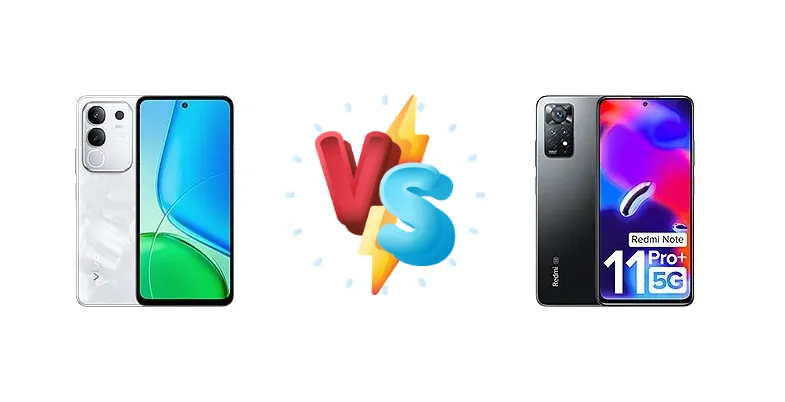 vivo Y31 Pro vs Xiaomi Redmi Note 11 Pro+ 5G (India)