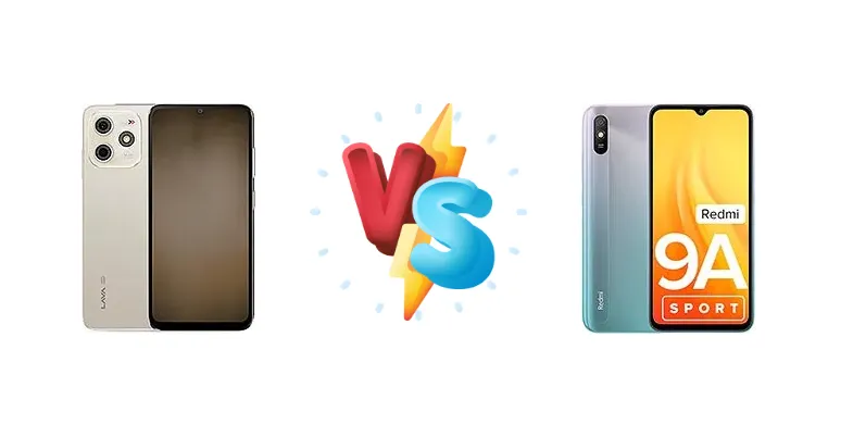 Lava Bold N1 vs Xiaomi Redmi 9A Sport