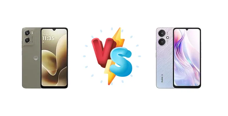 5G Speed vs. Endurance: Motorola Moto G06 Power vs. Xiaomi Redmi 13C 5G