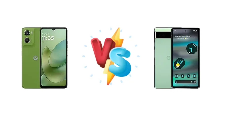 Pixel 6a vs. Moto G06: Google's Tensor Chip Takes on Budget Endurance