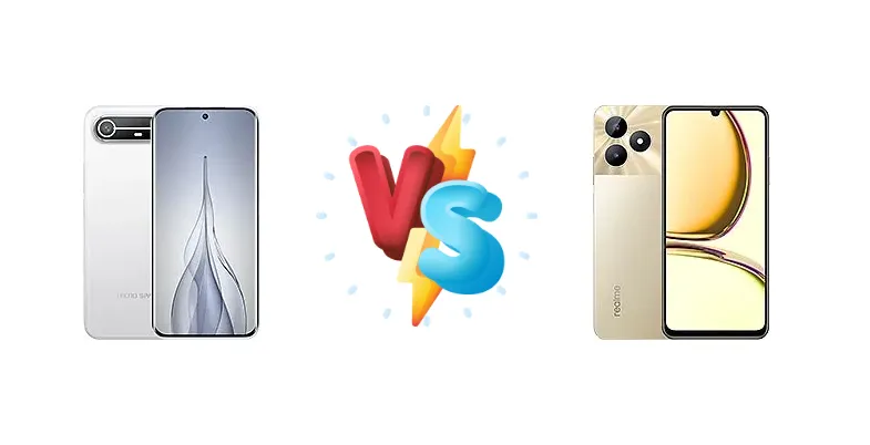 Tecno Spark Slim vs Realme C53 (India)