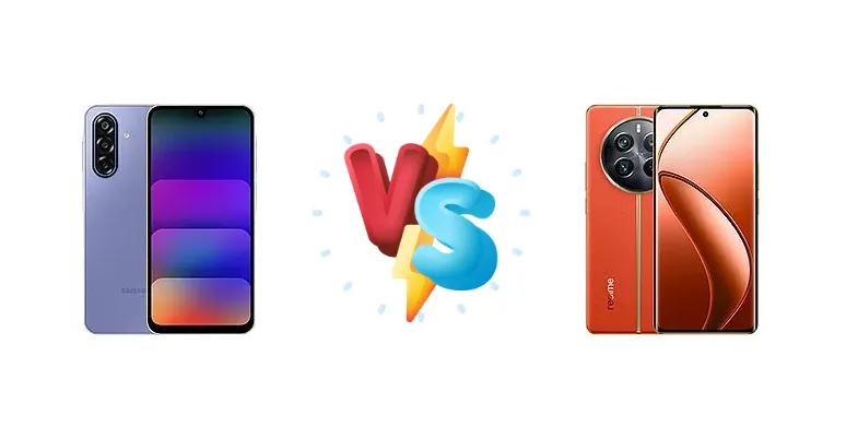 Samsung Galaxy F17 vs Realme 12 Pro+