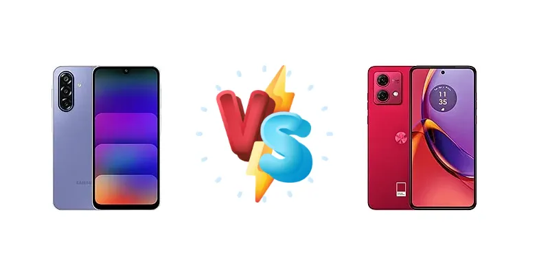 Samsung Galaxy F17 vs Motorola Moto G84