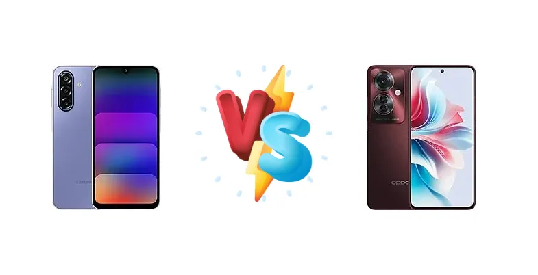 Samsung Galaxy F17 vs Oppo F25 Pro