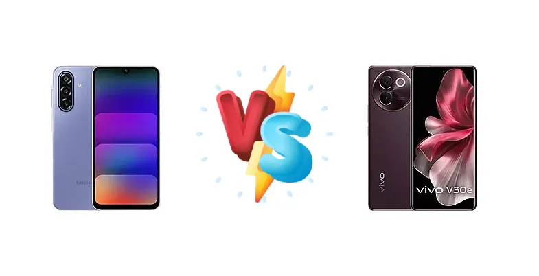Samsung Galaxy F17 vs vivo V30e