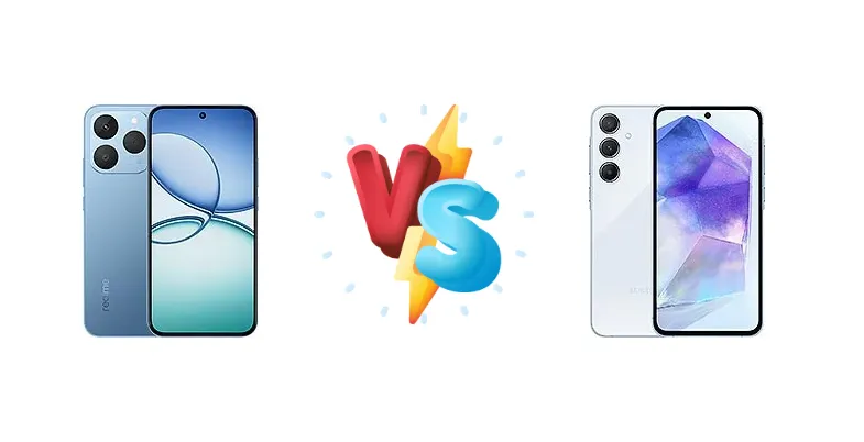 Realme 15T vs Samsung Galaxy A55