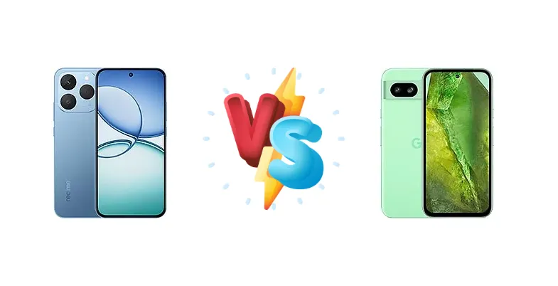 Realme 15T vs Google Pixel 8a