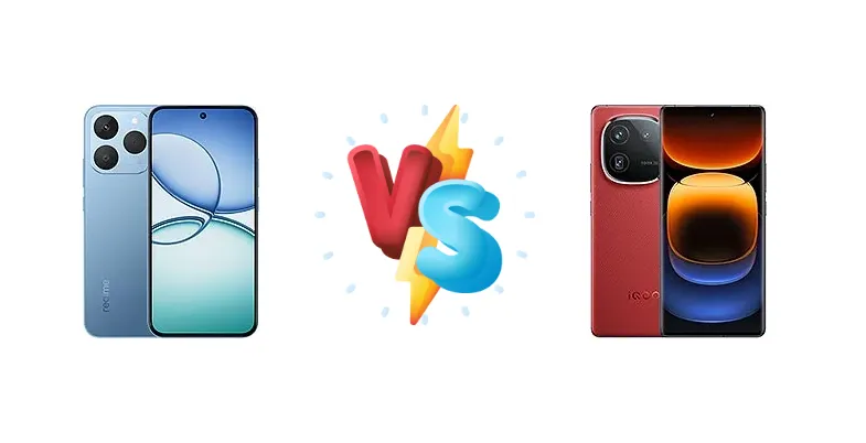 Realme 15T vs vivo iQOO 12 Pro