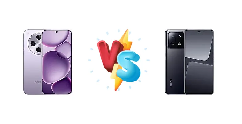 Dimensity 9500 vs Snapdragon 8 Gen 2: Oppo Find X9+ and Xiaomi 13 Pro Compared