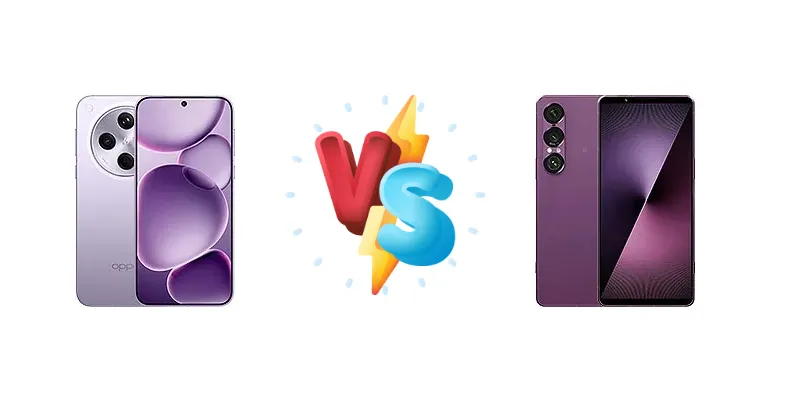 Dimensity 9500 vs Snapdragon 8 Elite: Oppo Find X9+ vs Sony Xperia 1 VII