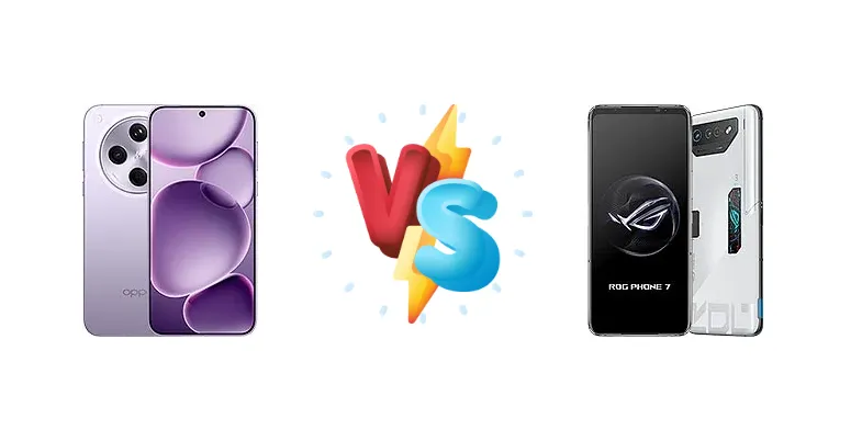 Dimensity 9500 vs Snapdragon 8 Gen 2: Oppo Find X9+ and Asus ROG Phone 7 Ultimate Compared