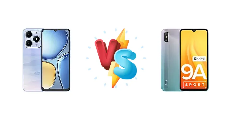 itel Zeno 20 vs Xiaomi Redmi 9A Sport