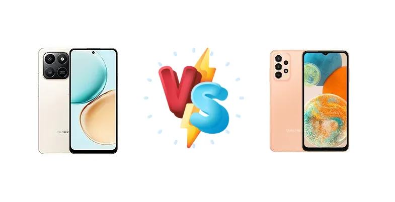 Honor X7d 4G vs Samsung Galaxy A23 5G