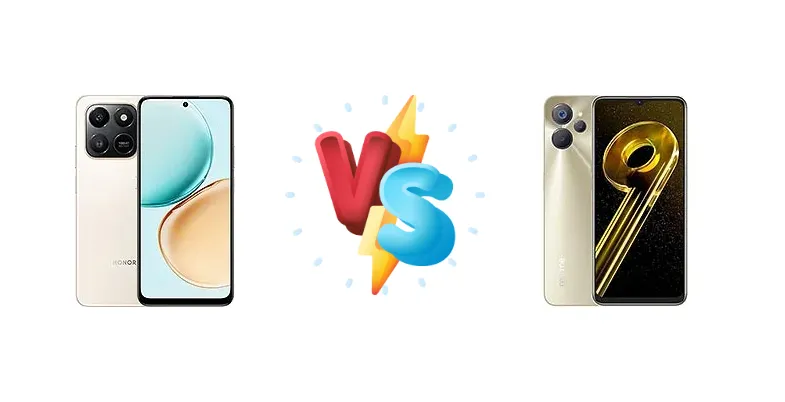 Honor X7d 4G vs Realme 9i 5G