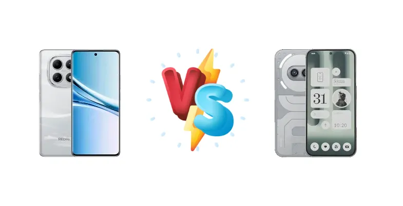 Xiaomi Redmi Note 15 vs Nothing Phone (2a) Plus