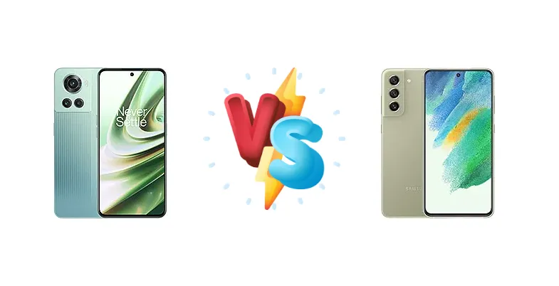 OnePlus 10R 150W vs Samsung Galaxy S21 FE 5G