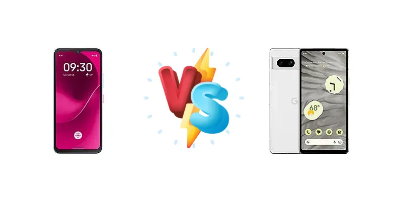 T-Mobile T Phone 3 vs Google Pixel 7a