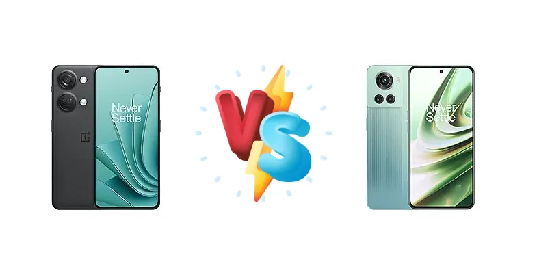 OnePlus Ace 2V vs OnePlus 10R 150W