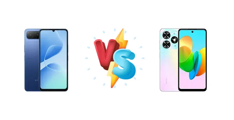 Infinix Hot 60i vs Tecno Spark 20C
