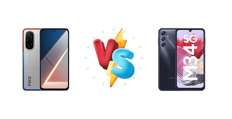 Snapdragon vs Exynos: Xiaomi Poco M7 4G vs Samsung Galaxy M34 5G - Which Wins?