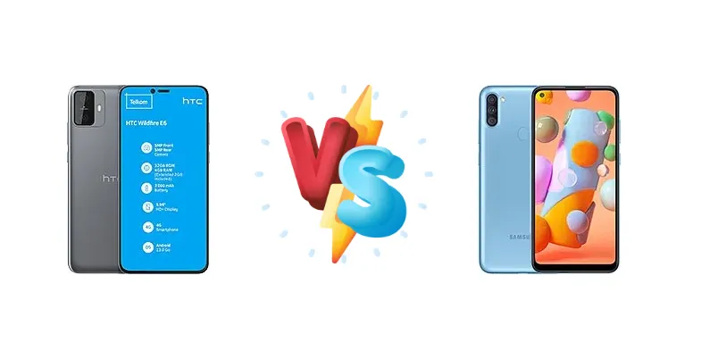Budget Battle: HTC Wildfire E6 vs Samsung Galaxy A11 - Which Wins?
