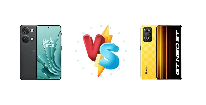OnePlus Ace 2V vs Realme GT Neo 3T