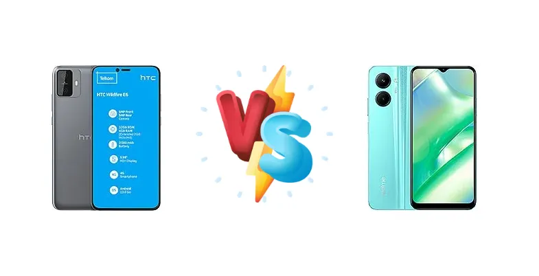 Budget Battle: HTC Wildfire E6 vs Realme C33 2023 - Which Wins?