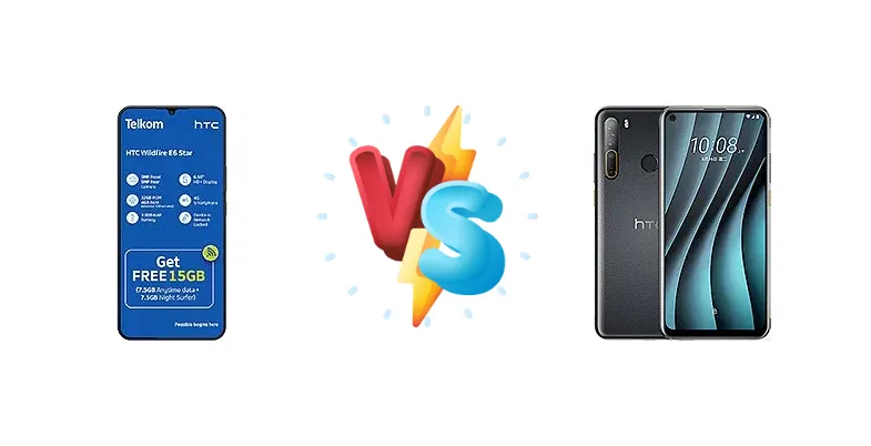 HTC Wildfire E6 Star vs HTC Desire 20 Pro