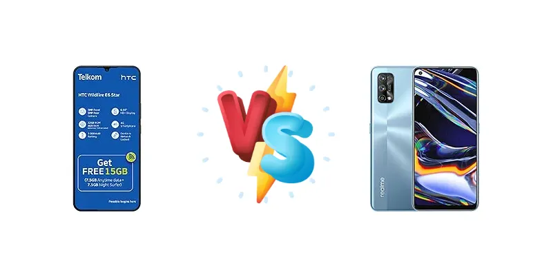 HTC Wildfire E6 Star vs Realme 7 Pro