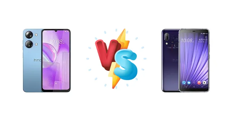 HTC Wildfire E4 Plus vs HTC U19e