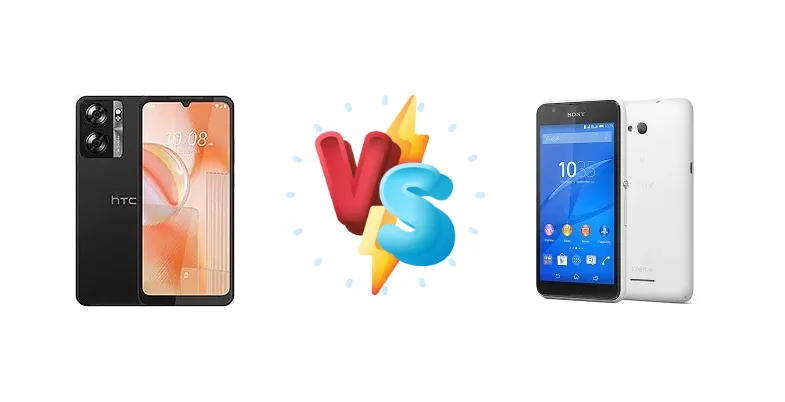 HTC Wildfire E5 vs Sony Xperia E4g