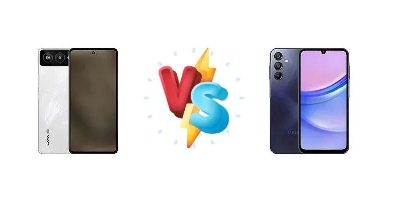 Lava Blaze Amoled 2 vs Samsung Galaxy A15