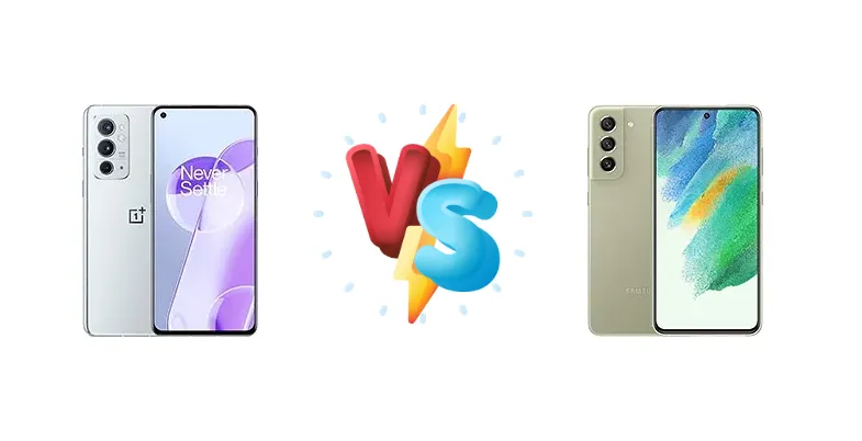 OnePlus 9RT 5G vs Samsung Galaxy S21 FE 5G