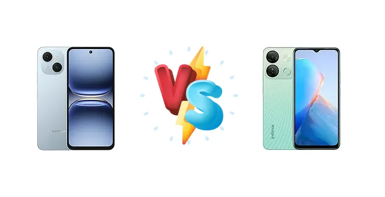 Tecno Spark 40C vs. Infinix Smart 7 HD: Budget Battle - Performance and Charging