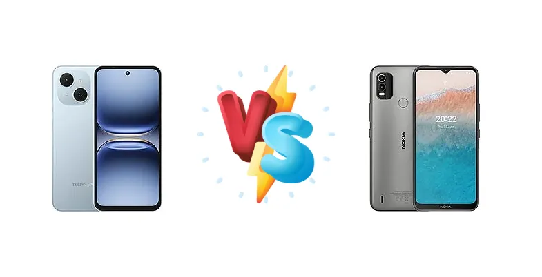 Tecno Spark 40C vs Nokia C21 Plus: Budget Battle - Performance and Charging Compared