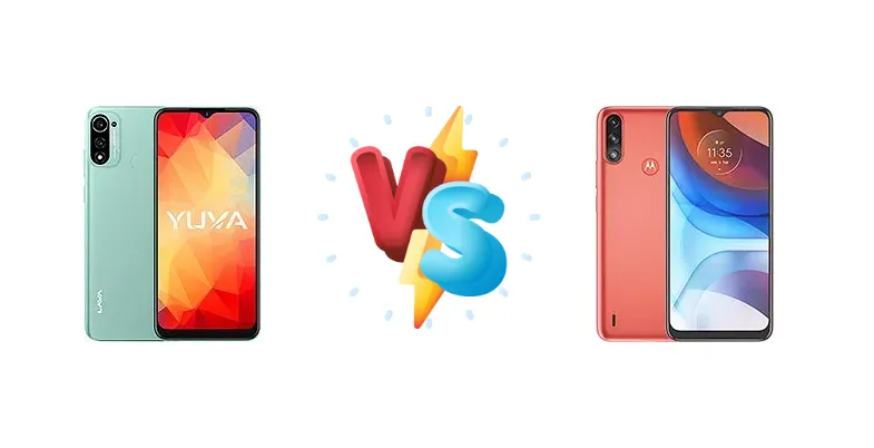Lava Yuva vs Motorola Moto E7 Power
