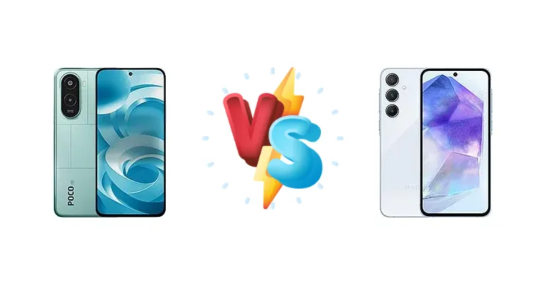 Xiaomi Poco M7 Plus vs Samsung Galaxy A55