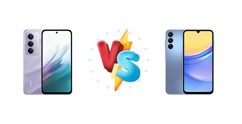 Xiaomi Redmi 15 4G vs Samsung Galaxy A15 5G