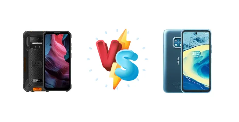 Oukitel WP23 Plus vs Nokia XR20