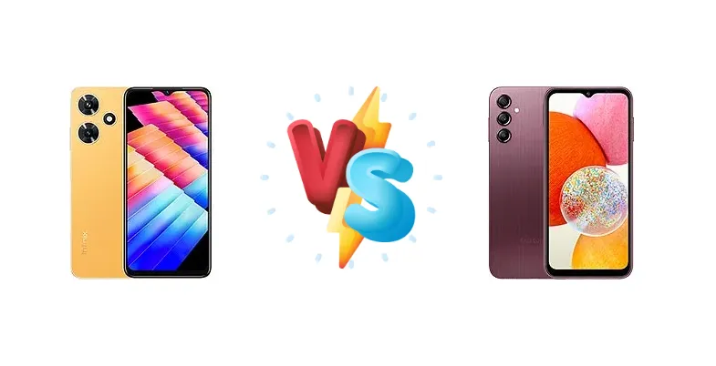 Infinix Hot 30i (50 MP) vs Samsung Galaxy A14
