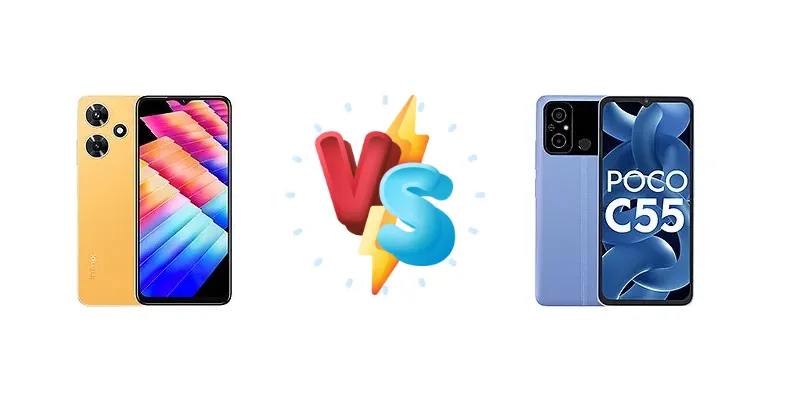 Infinix Hot 30i (50 MP) vs Xiaomi Poco C55