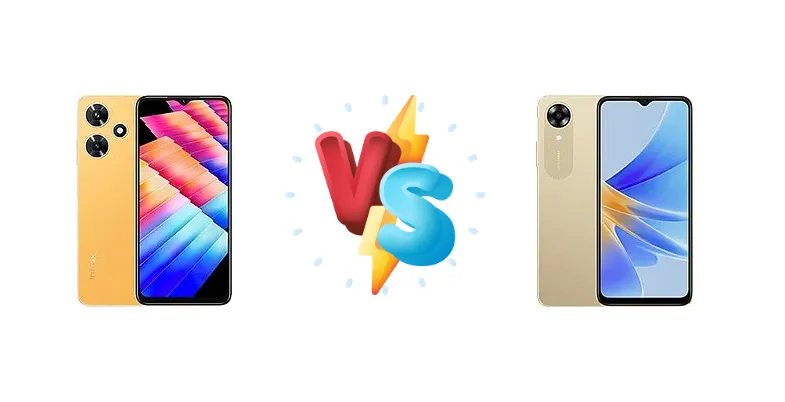 Infinix Hot 30i (50 MP) vs Oppo A17k